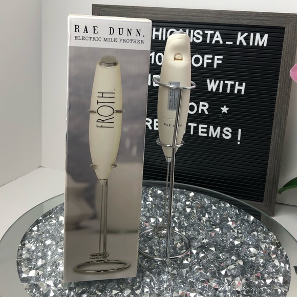 Rae Dunn Kitchen New Rae Dunn Electric Milk Frother Poshmark